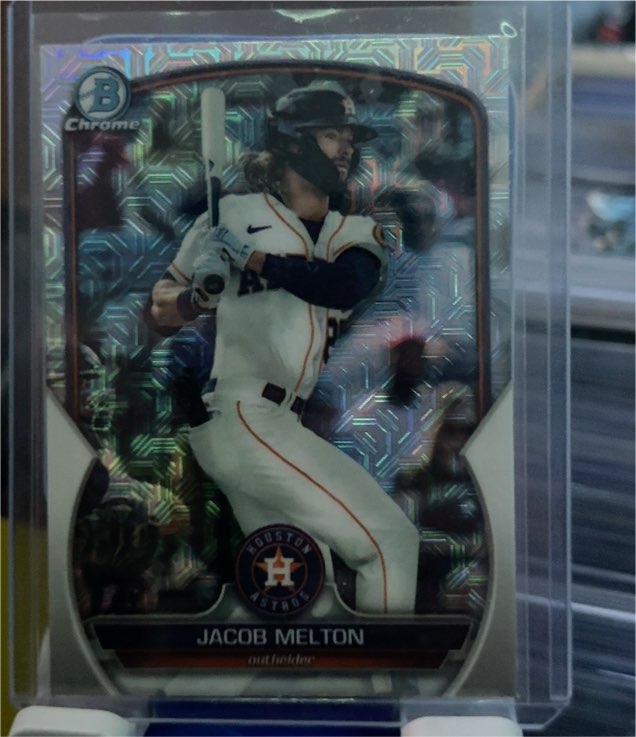 2023 Bowman Chrome Prospects #BCP-196 Jacob Melton — front