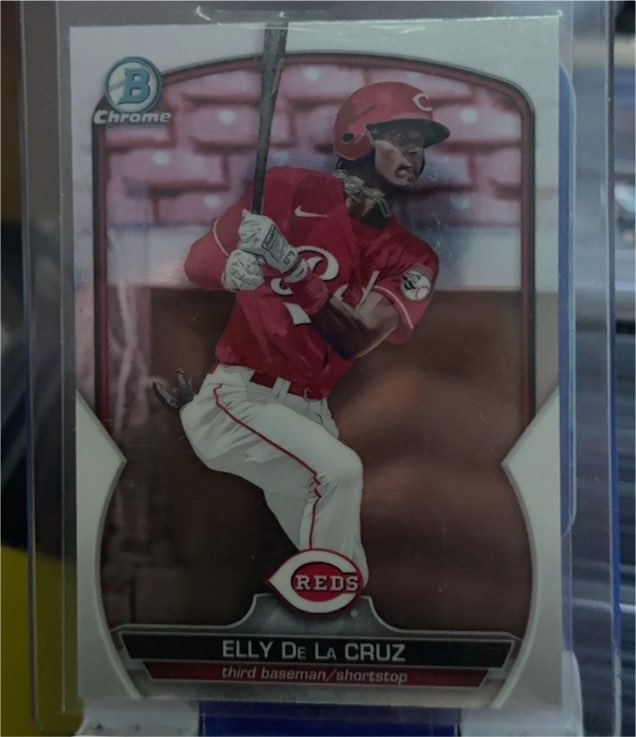 2023 Bowman Chrome #BCP-65 Elly De La Cruz — front