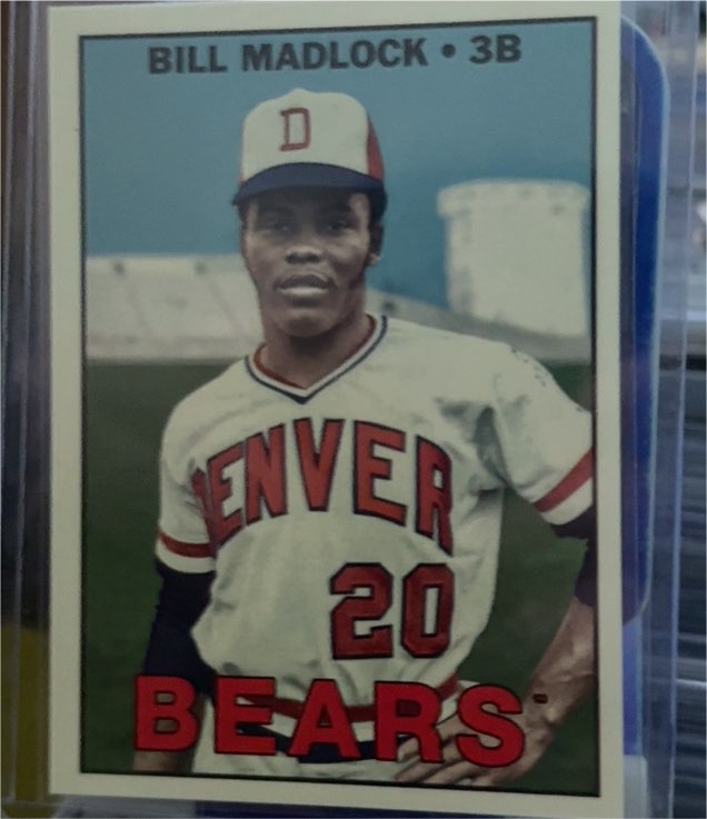 2023 Topps Pro Debut MiLB Legends #MILB-14 Bill Madlock Denver Bears — front