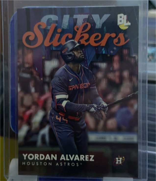 2023 Topps Big League #CS-10 Yordan Alvarez City Slickers — front