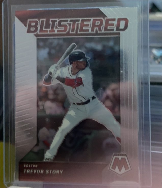 2022 Panini Mosaic Blistered #BL-3 Trevor Story — front