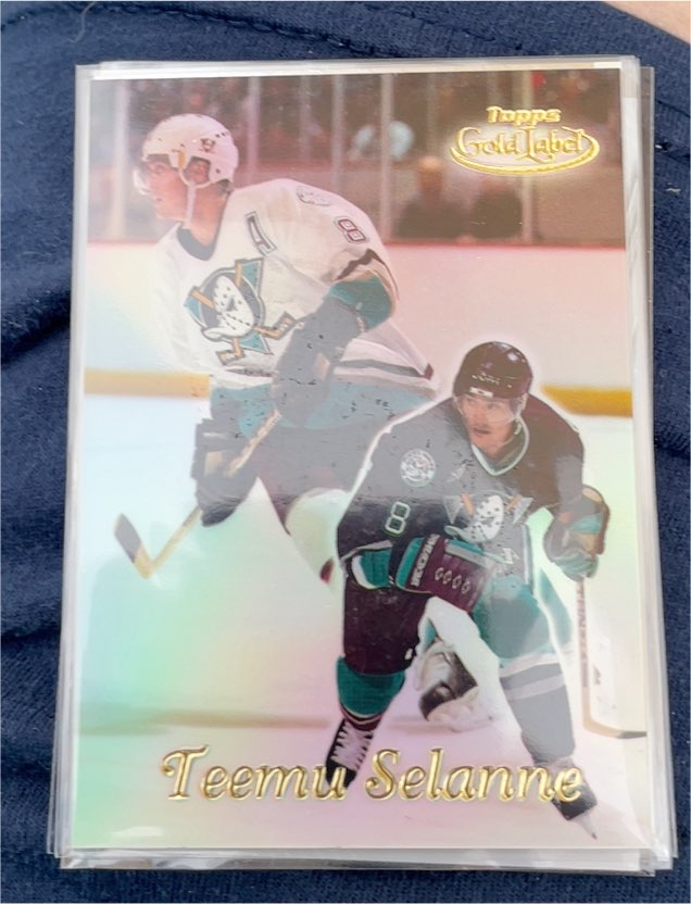 1998 Topps Gold Label Teemu Selanne — front
