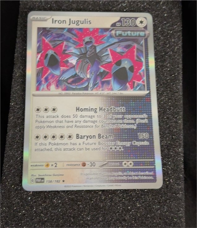 Iron Jugulis 158/182 Paradox Rift Holo Rare — front