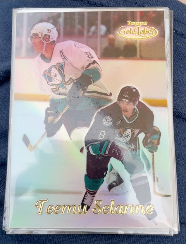 1999-00 Topps Gold Label #23 Teemu Selanne — front