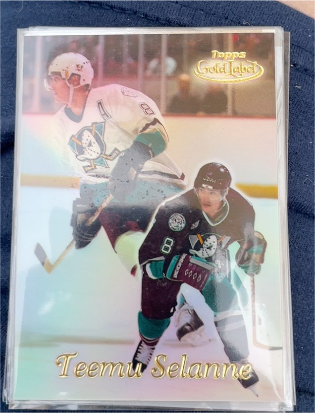 1998-99 Topps Gold Label #7 Teemu Selanne — front