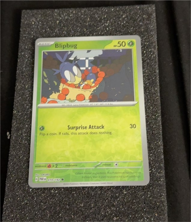 2023 Pokémon Scarlet & Violet Paradox Rift #010 Blipbug — front