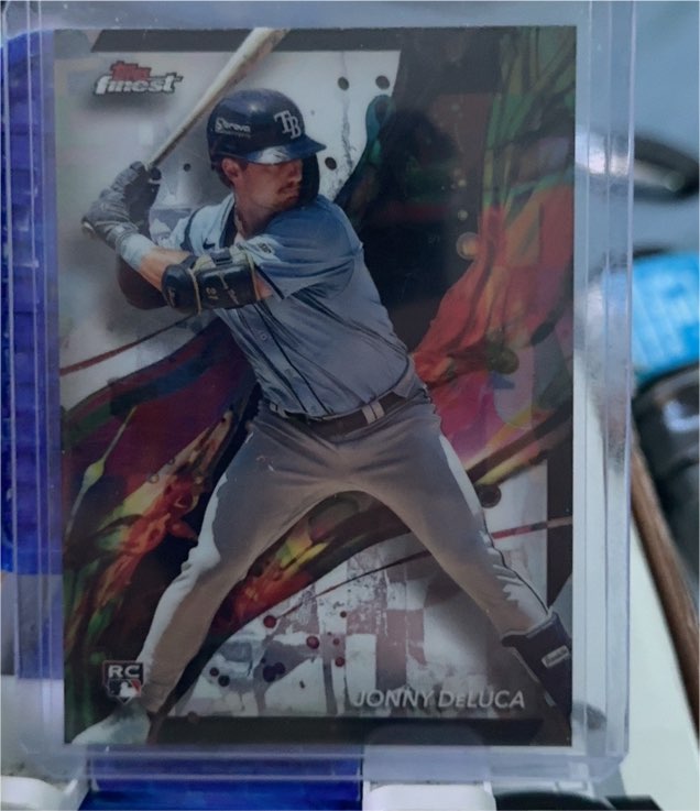 2024 Topps Finest #7 Jonny DeLuca — front