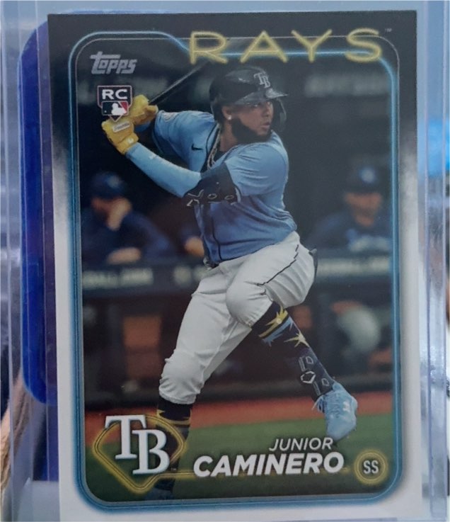 2024 Topps #628 Junior Caminero — front