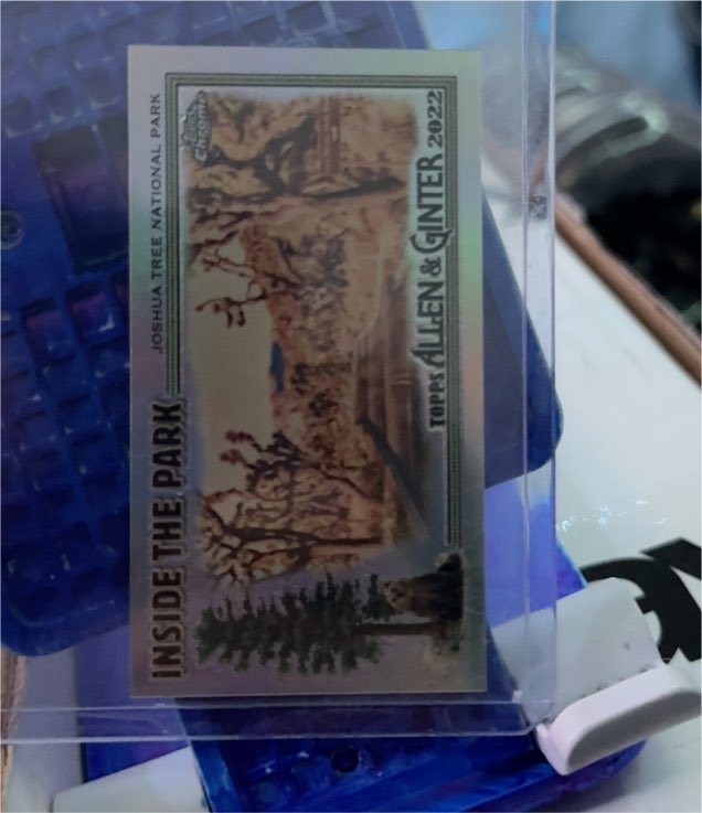 2022 Topps Allen & Ginter Inside the Park #ITP-30 Joshua Tree National Park — front