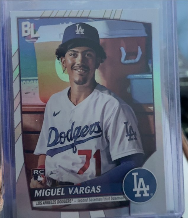 2023 Topps Big League #202 Miguel Vargas — front