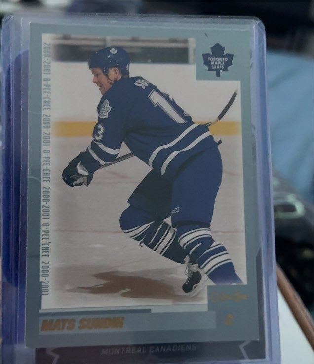 2000-01 O-Pee-Chee #4 Mats Sundin — front