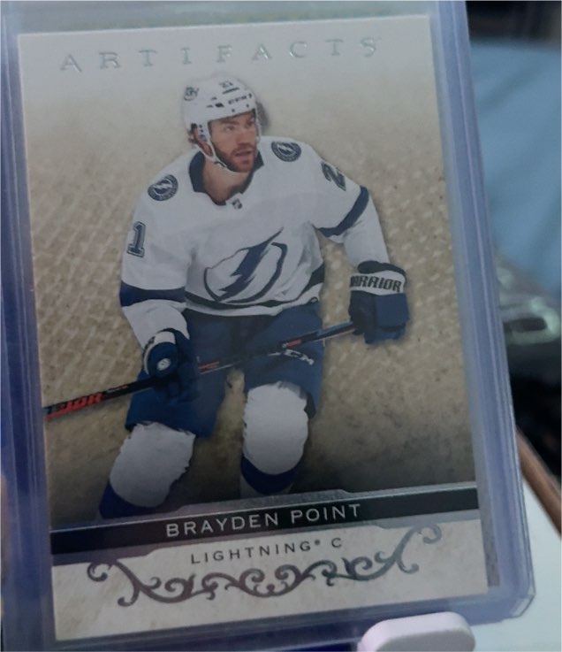 2021-22 Upper Deck Artifacts #86 Brayden Point — front