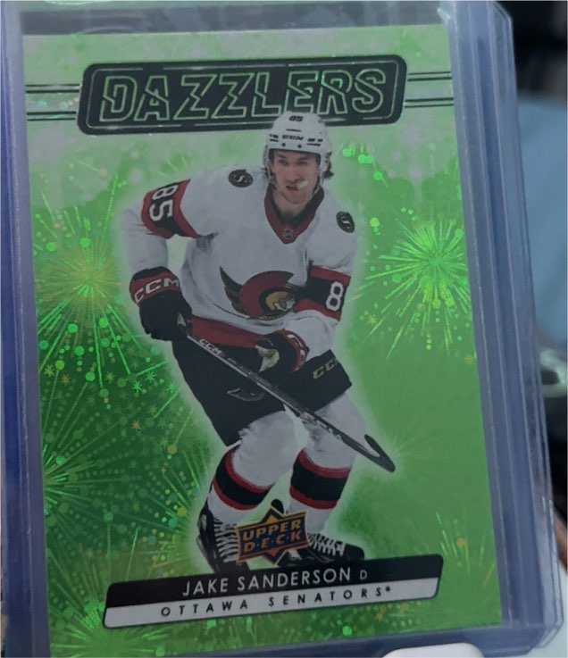 2023-24 Upper Deck Series 1 #DZ-35 Jake Sanderson — front