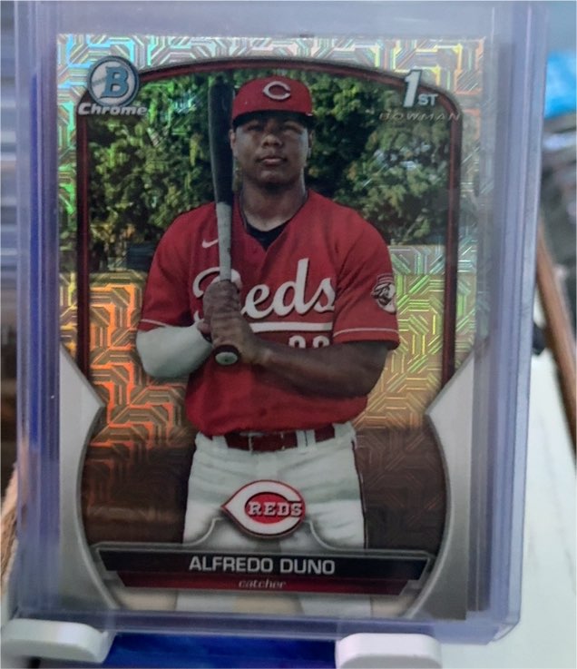 2023 Bowman Chrome #BCP-238 Alfredo Duno — front