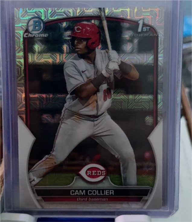 2023 Bowman Chrome #BCP-125 Cam Collier — front