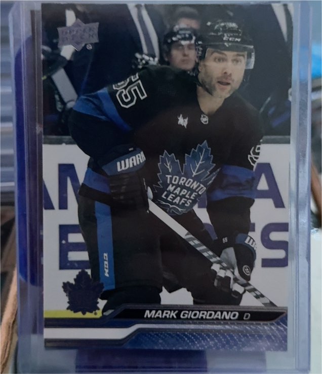 2023-24 Upper Deck Series 1 #171 Mark Giordano — front