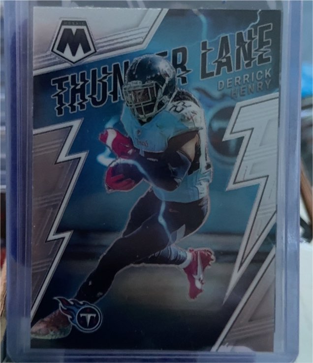 2022 Panini Mosaic Thunder Lane #TL-2 Derrick Henry — front