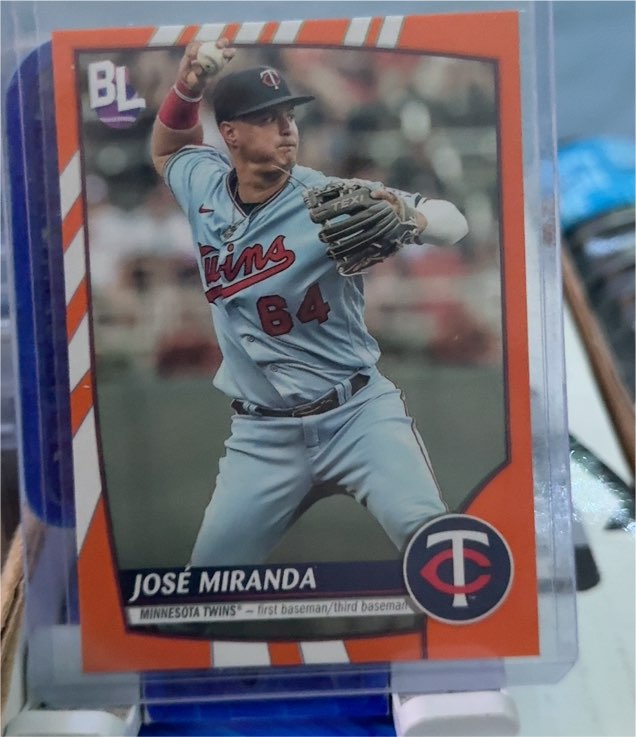 2023 Topps Big League #35 José Miranda — front
