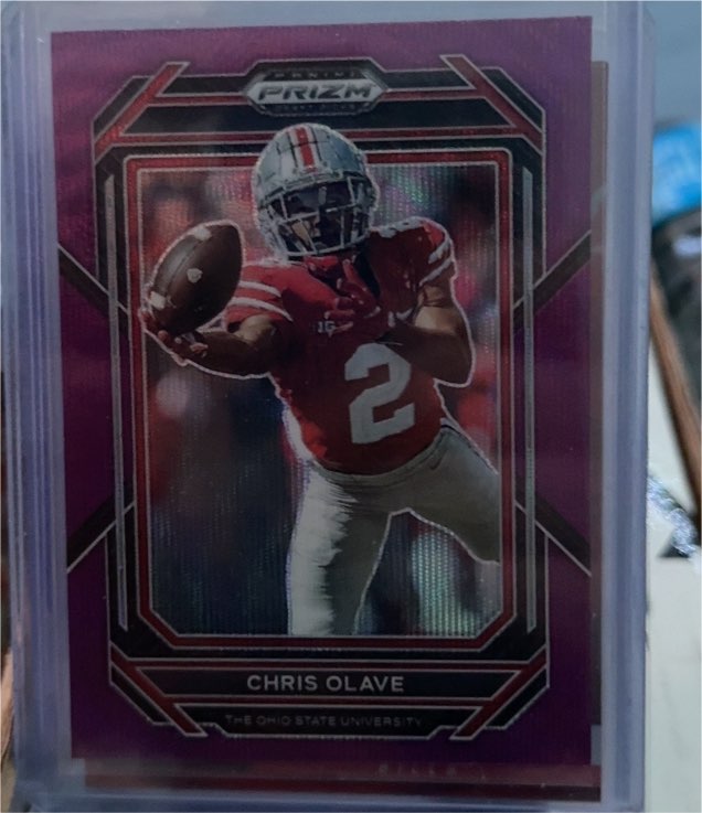 2023 Panini Prizm Draft Picks #16 Chris Olave — front