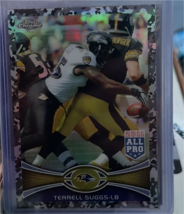 2011 Topps Chrome All Pro Terrell Suggs — front