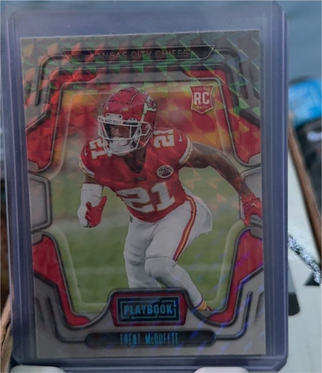 2022 Panini Playbook #199 Trent McDuffie — front
