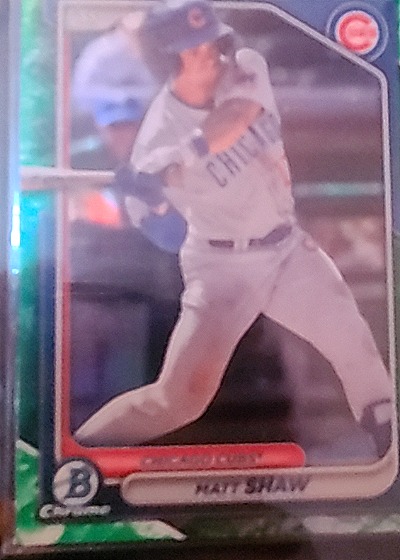 2024 Bowman Chrome #BP-30 Matt Shaw — front