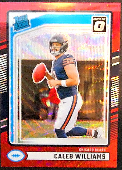 2024 Donruss Optic #327 Caleb Williams — front