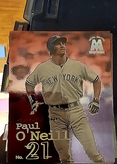 1995 Miller Authentic Collection #21 Paul O'Neill — front