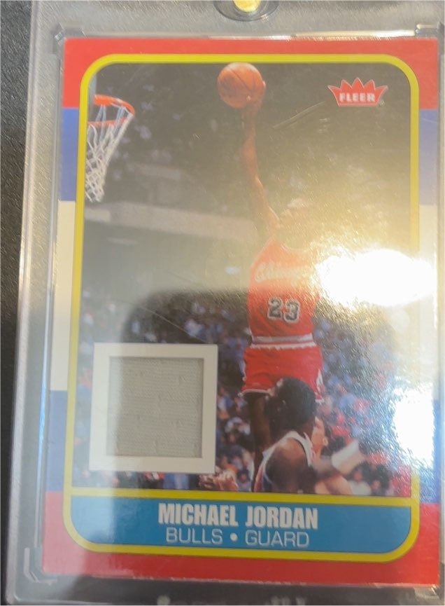 2007-08 Fleer 1986 #1986 Michael Jordan — front