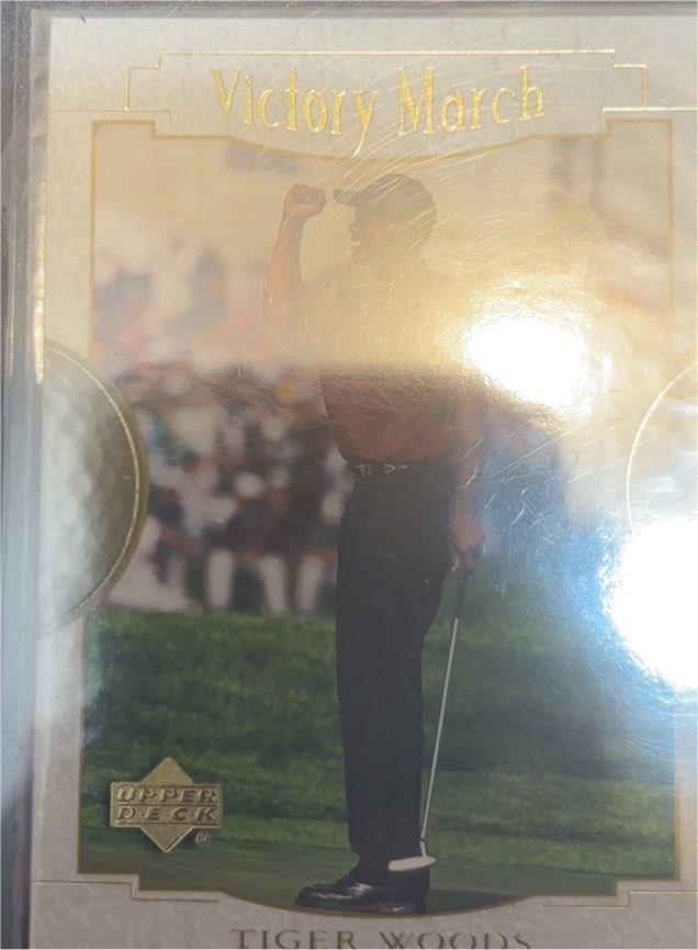 2001 Upper Deck Victory March #151 Tiger Woods — front
