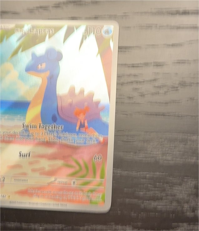 2023 Pokémon TCG Destined Rivals #194 Misty's Lapras — front