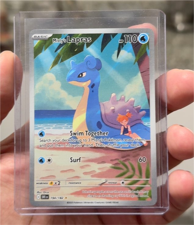 2023 Pokémon Scarlet & Violet: Destined Rivals #194 Misty's Lapras — front