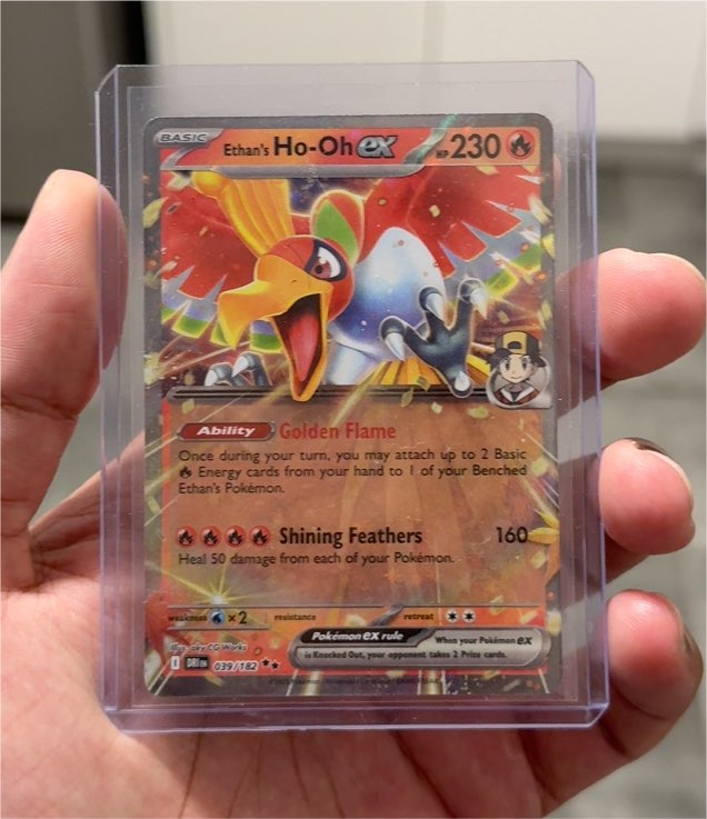 Ethan's Ho-Oh ex 039/182 — front