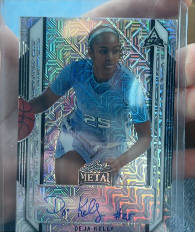 2022 Leaf Metal #BA-DK1 Deja Kelly — front