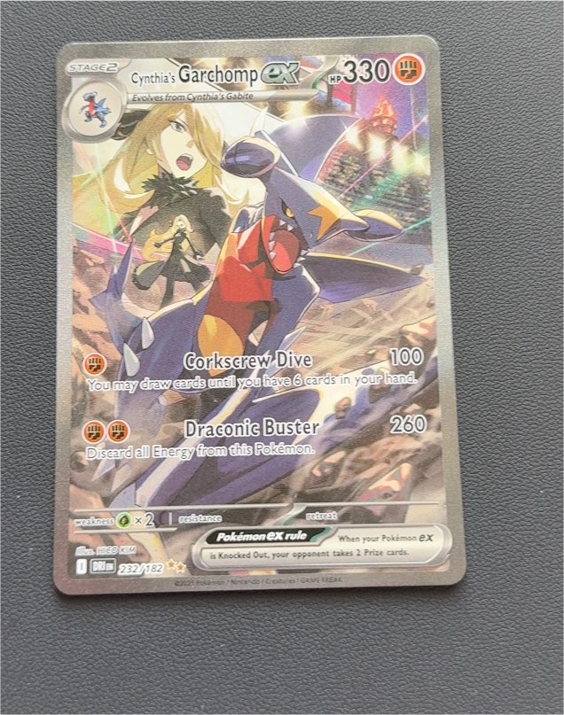 2022 Pokémon SV10 #232 Cynthia's Garchomp ex — front