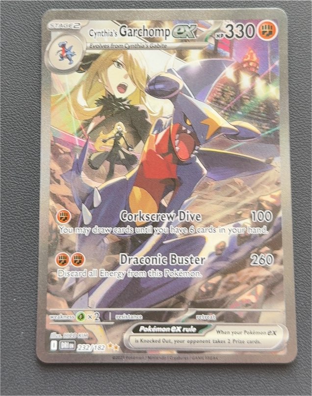 Cynthia's Garchomp ex 232/182 Destined Rivals — front