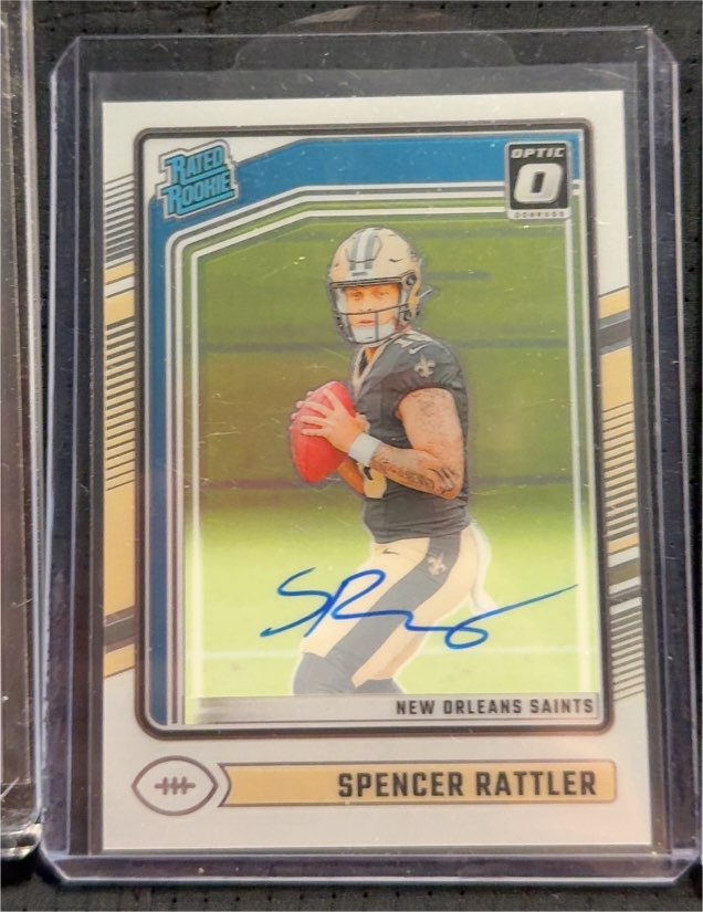 2024 Donruss Optic #289 Spencer Rattler Rated Rookie — front