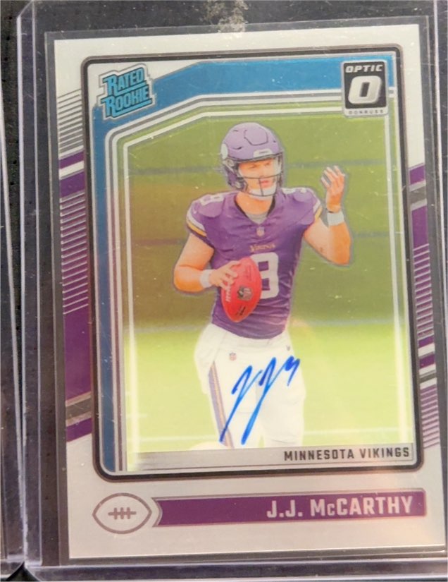 2024 Panini Donruss Optic #235 J.J. McCarthy — front