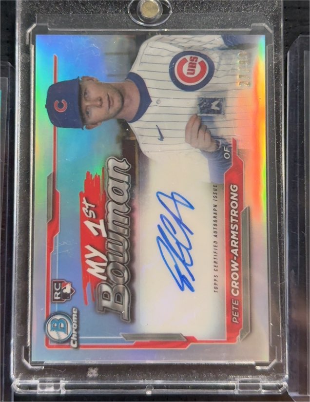 2024 Bowman Chrome My 1st Bowman #My 1st Bowman Pete Crow-Armstrong — front
