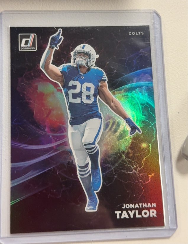 2021 Donruss #28 Jonathan Taylor — front