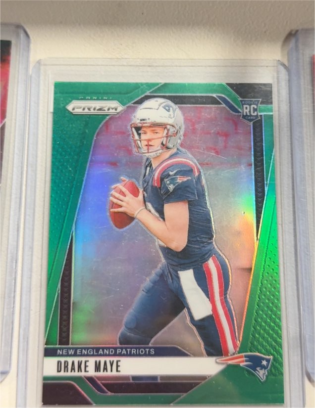 2024 Panini Prizm #329 Drake Maye — front