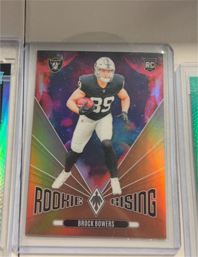 2024 Panini Phoenix Rookie Rising #RR-BBS Brock Bowers — front