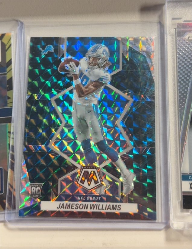 2022 Panini Mosaic NFL Debut #Jameson Williams — front