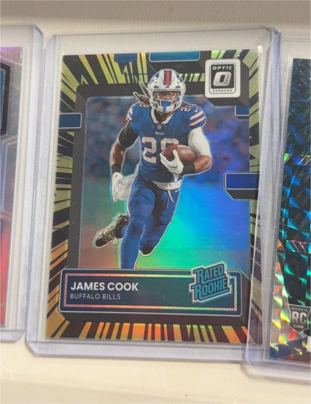 2022 Donruss Optic #215 James Cook — front