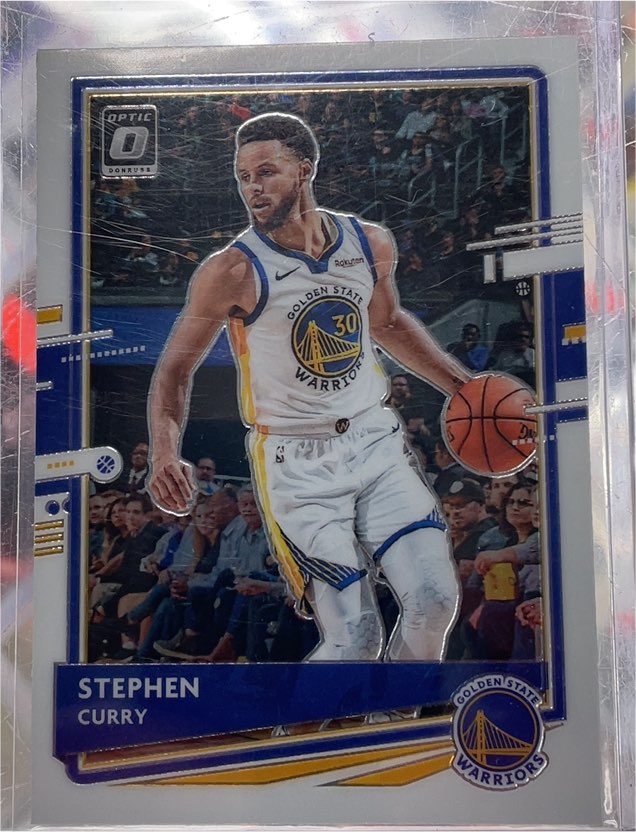2020-21 Panini Donruss Optic #17 Stephen Curry — front