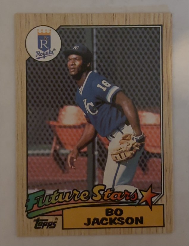 1987 Topps #170 Bo Jackson — front