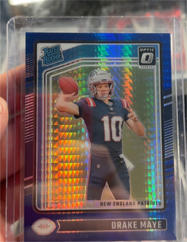 2024 Panini Donruss Optic #229 Drake Maye — front