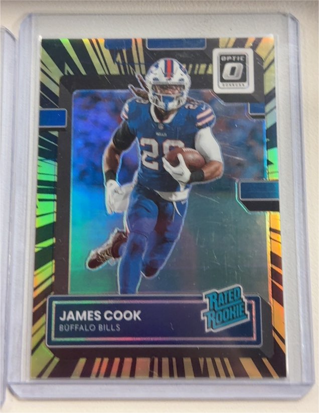 2022 Donruss Optic #215 James Cook — front