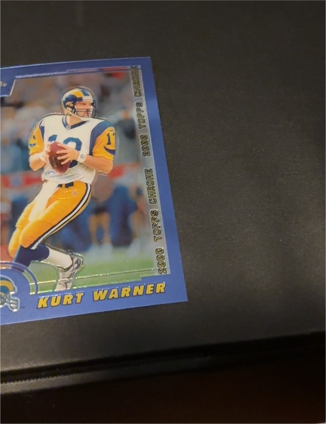 2000 Topps Chrome #20 Kurt Warner — front