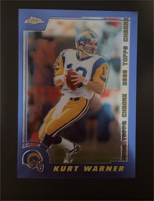 2000 Topps Chrome #CP1 Kurt Warner — front